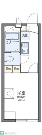 レオパレスKAWASHIの物件間取画像
